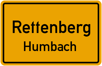 Straßenverzeichnis Rettenberg Humbach