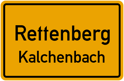 Straßenverzeichnis Rettenberg Kalchenbach