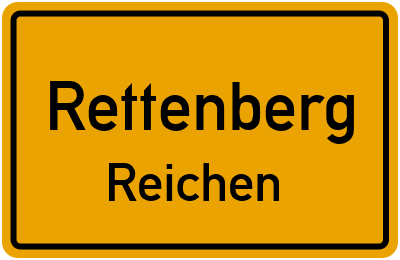 Straßenverzeichnis Rettenberg Reichen