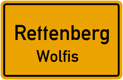 Straßenverzeichnis Rettenberg Wolfis