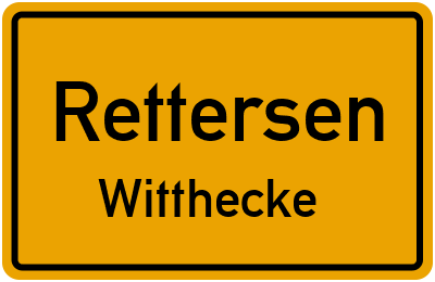 Straßenverzeichnis Rettersen Witthecke