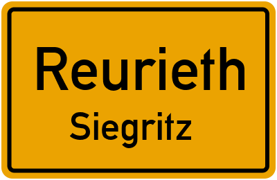 Straßenverzeichnis Reurieth Siegritz