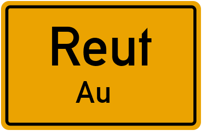 Straßenverzeichnis Reut Au