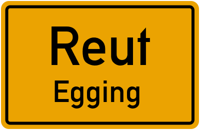 Straßenverzeichnis Reut Egging