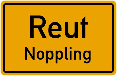 Straßenverzeichnis Reut Noppling