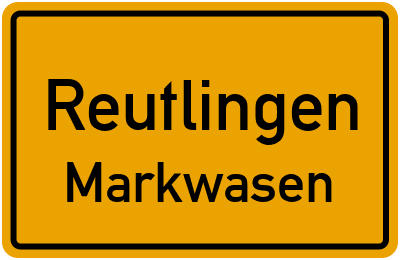Straßenverzeichnis Reutlingen Markwasen