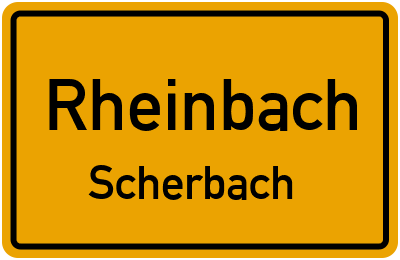 Straßenverzeichnis Rheinbach Scherbach
