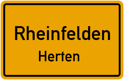 Straßenverzeichnis Rheinfelden Herten
