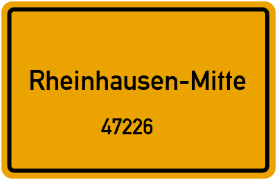 Zuständiges Finanzamt für 47226 Duisburg, Stadt (Rheinhausen-Mitte)