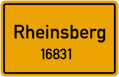 16831 Rheinsberg