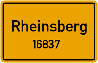 16837 Rheinsberg