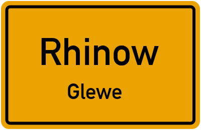 Straßenverzeichnis Rhinow Glewe