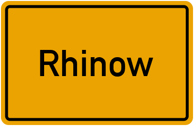 Rhinow in Brandenburg
