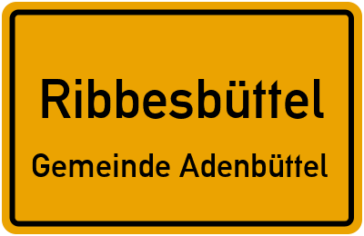 Straßenverzeichnis Ribbesbüttel Gemeinde Adenbüttel
