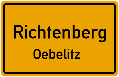 Straßenverzeichnis Richtenberg Oebelitz
