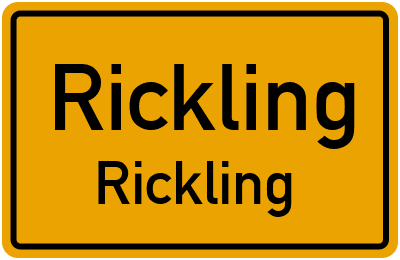 Straßenverzeichnis Rickling Rickling