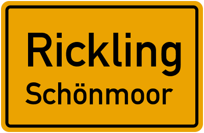 Straßenverzeichnis Rickling Schönmoor