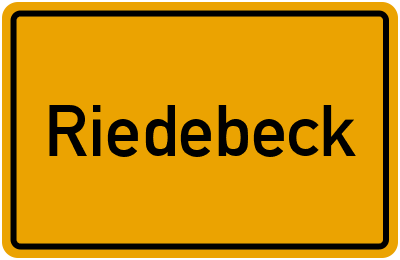 Riedebeck in Brandenburg erkunden