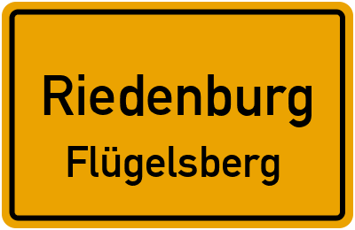 Straßenverzeichnis Riedenburg Flügelsberg