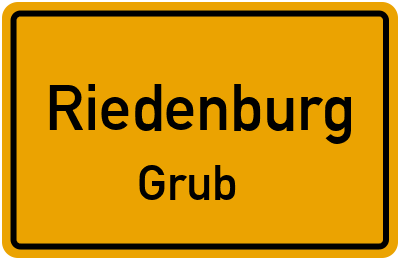 Straßenverzeichnis Riedenburg Grub