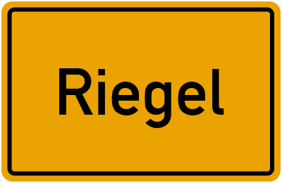 Branchenbuch Riegel, Baden-Württemberg