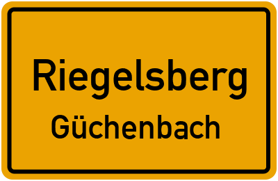 Straßenverzeichnis Riegelsberg Güchenbach