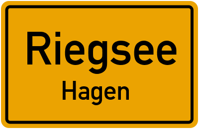 Straßenverzeichnis Riegsee Hagen