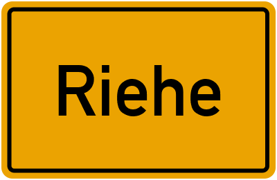 Riehe in Niedersachsen
