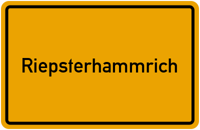 Riepsterhammrich in Niedersachsen