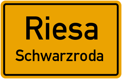 Straßenverzeichnis Riesa Schwarzroda