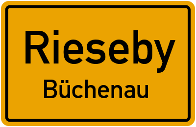 Straßenverzeichnis Rieseby Büchenau