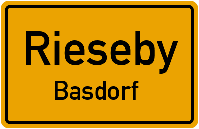 Straßenverzeichnis Rieseby Basdorf