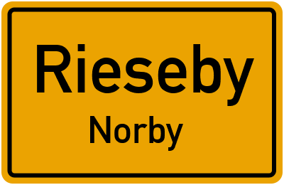Straßenverzeichnis Rieseby Norby