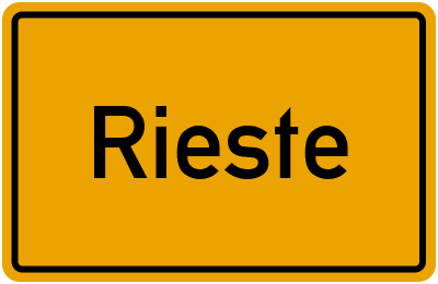 Branchenbuch Rieste, Niedersachsen