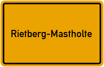 Branchenbuch Rietberg-Mastholte, Nordrhein-Westfalen