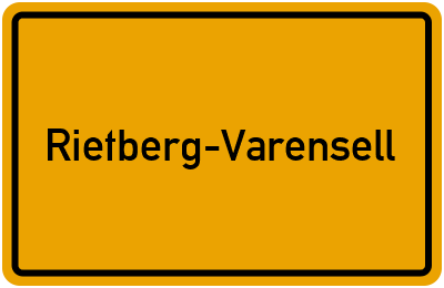 Branchenbuch Rietberg-Varensell, Nordrhein-Westfalen
