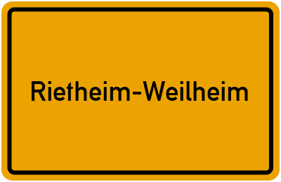 Rietheim-Weilheim Branchenbuch
