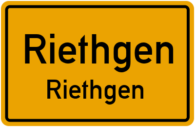 Straßenverzeichnis Riethgen Riethgen
