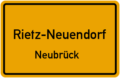 Straßenverzeichnis Rietz-Neuendorf Neubrück