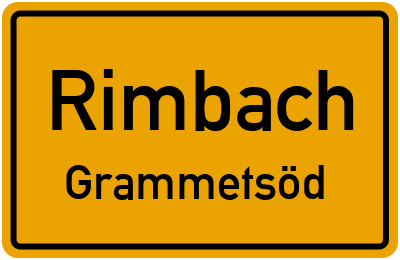 Straßenverzeichnis Rimbach Grammetsöd