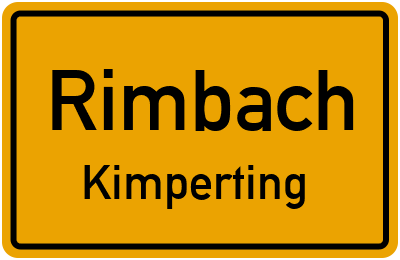 Straßenverzeichnis Rimbach Kimperting