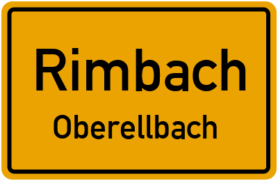 Straßenverzeichnis Rimbach Oberellbach