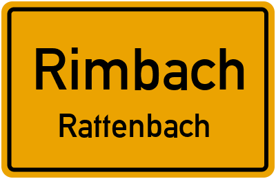 Straßenverzeichnis Rimbach Rattenbach