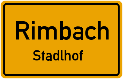 Straßenverzeichnis Rimbach Stadlhof