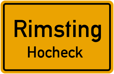 Straßenverzeichnis Rimsting Hocheck