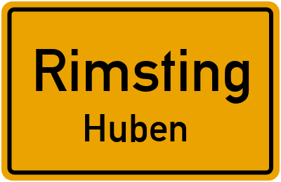 Straßenverzeichnis Rimsting Huben