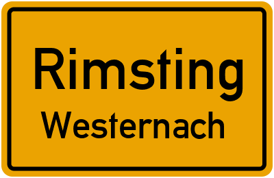 Straßenverzeichnis Rimsting Westernach