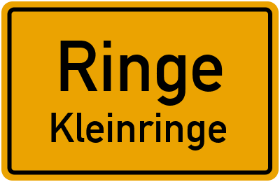 Straßenverzeichnis Ringe Kleinringe