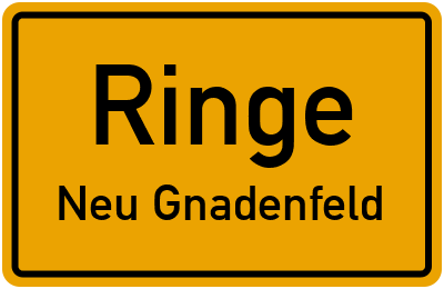Straßenverzeichnis Ringe Neu Gnadenfeld
