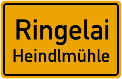 Straßenverzeichnis Ringelai Heindlmühle